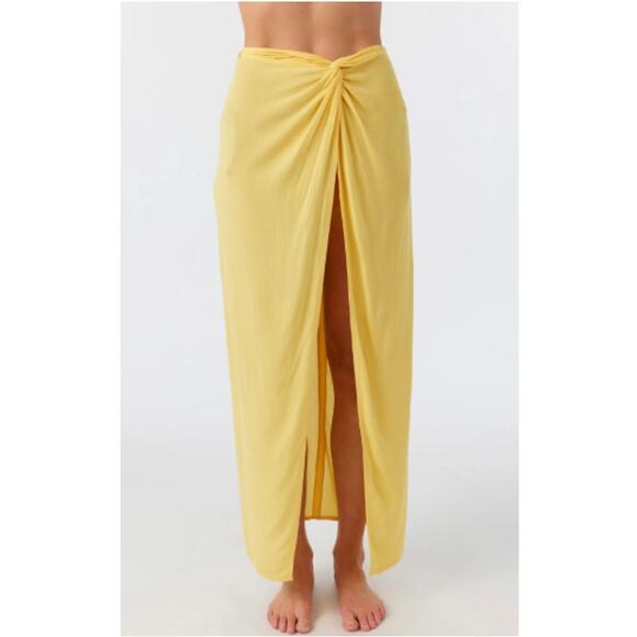 NEW O’NEILL Saltwater Solids Hanalei Cover Up Maxi Skirt Size M - Picture 1 of 10